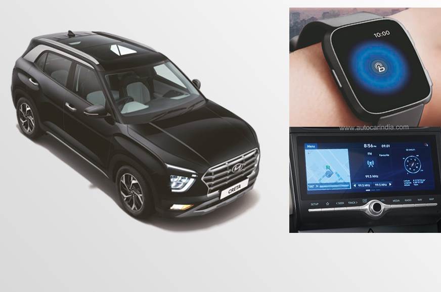 Next-Gen Hyundai Croeta功能升级的蓝色链接连接的汽车技术
