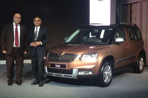 Skoda yeti Facelift于18.63卢比推出