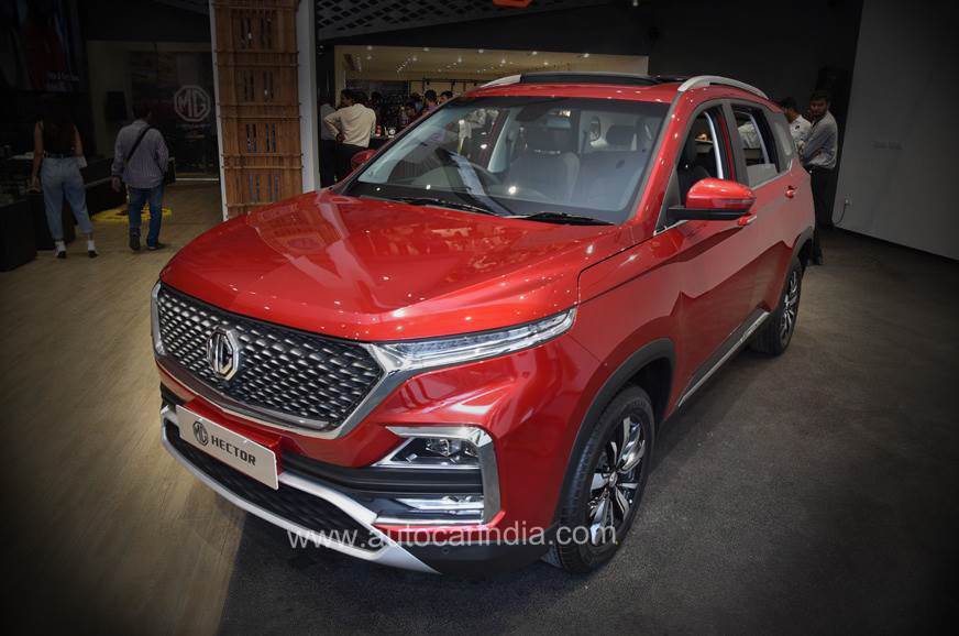 BS6 MG Hector Diesel价格从Rs 13.88 Lakh获得