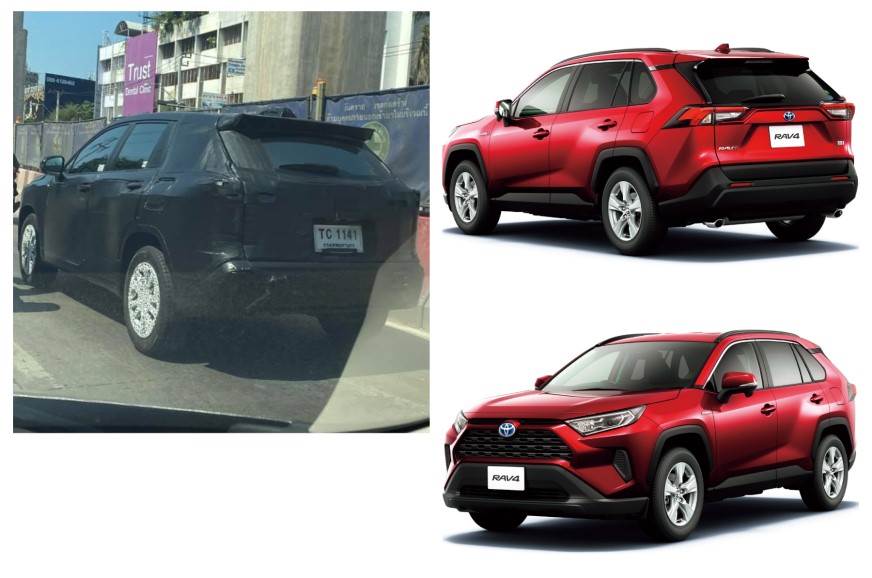 基于丰田RAV4的Corolla Cross Suv造成形状