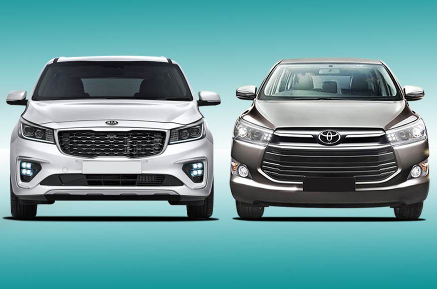 Kia Carnival VS Toyota Innova Crysa：规格比较