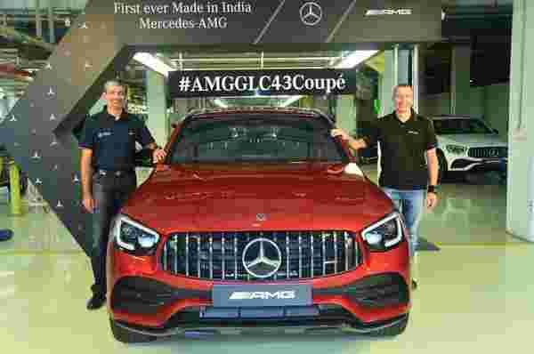 梅赛德斯AMG GLC 43 4Matic Coupe在76.70万卢比推出