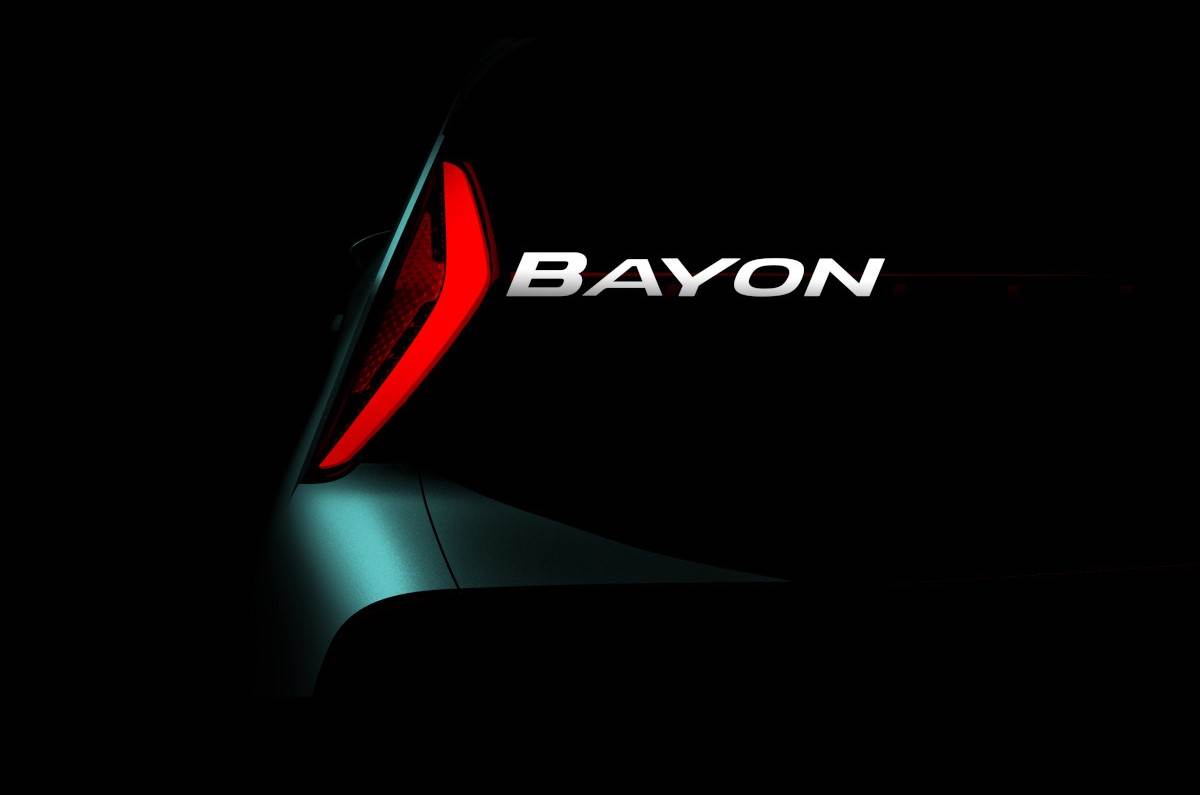 新现代Bayon SUV在2021年之前预览了