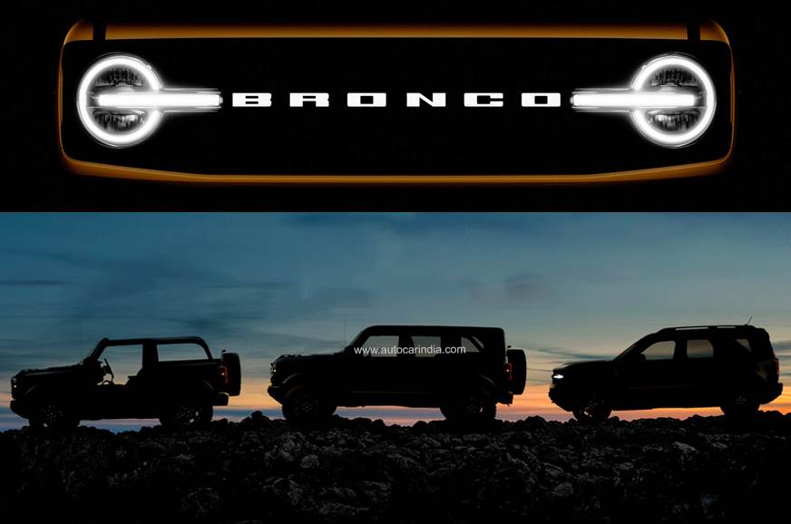 新的福特Bronco SUV阵容在7月13日提前戏弄