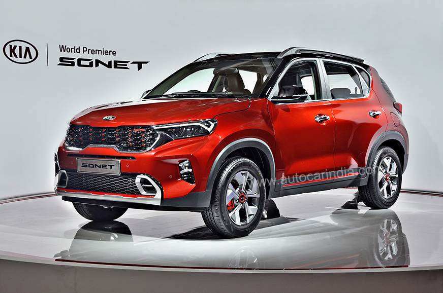 Kia Sonet GTX +自动价在12.89万卢比