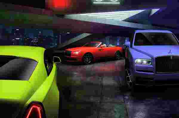 Rolls-Royce Dawn，Wraith和Cullinan获得了新的霓虹色选项