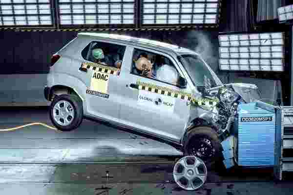 Maruti Suzuki S函数在全球NCAP崩溃测试中得分0星