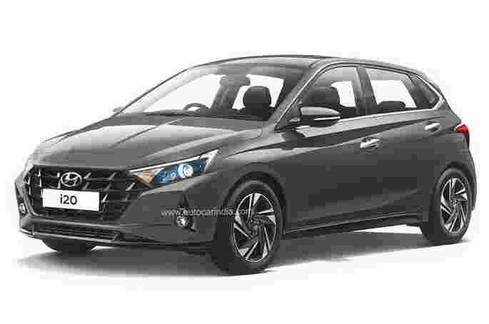 2020 Hyundai I20变体，发动机和变速箱选项显示