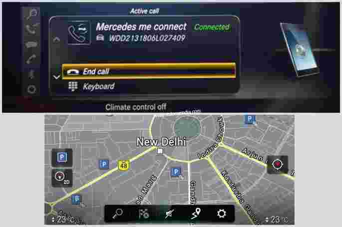 Mercedes Me Connect在印度获得停车位定位器功能