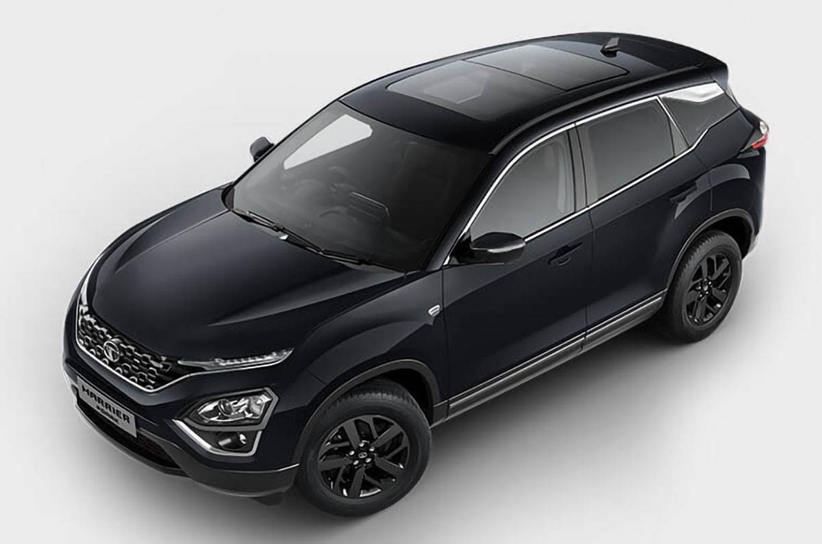 Tata Harrier Dark Edition现在只提供配备天窗的型号