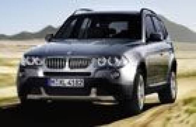 新的BMW X3到2011年推出