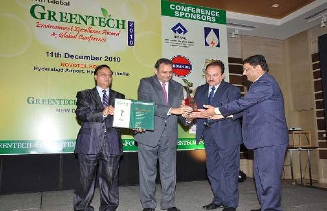 斯柯达汽车印度Aurangabad植物抓住着名的国际“Greentech环境卓越奖”