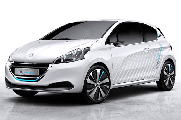 Peugeot 208混合空中概念透露