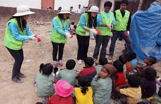 Hyundai组织第6次幸福举动全球青年志愿者营地