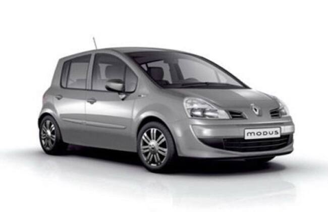 Renault Modus Stopbback为印度确认