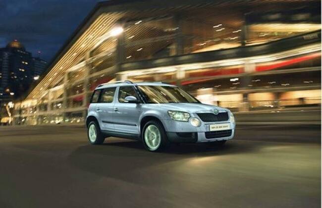 Skoda yeti 4x2在印度推出