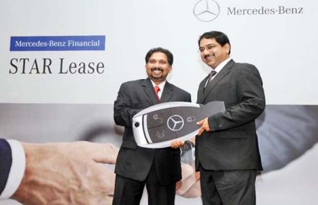 梅赛德斯 - 奔驰在印度推出明星租赁