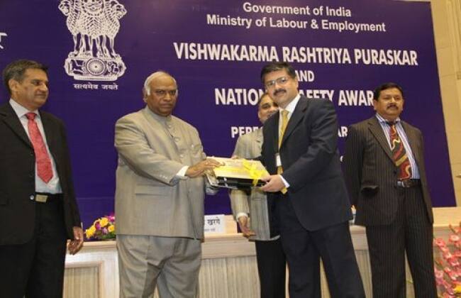 GM印度的Halol植物包包连续第三年的国家安全奖