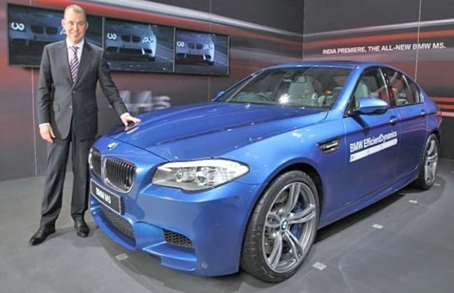 BMW在95.9 Lakh推出M5