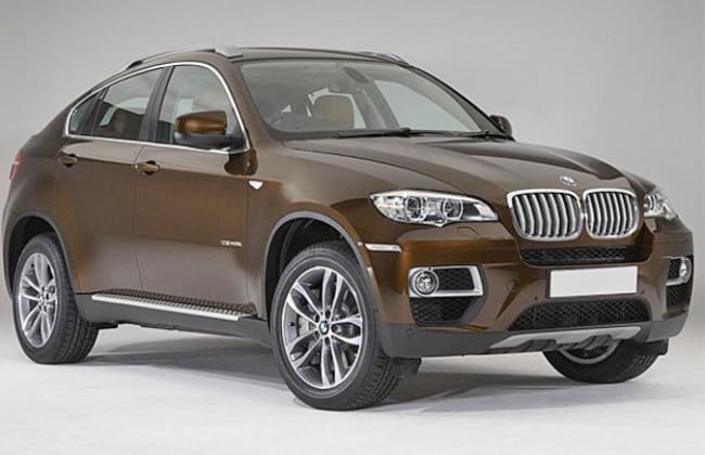 BMW X6获得了与天真发动机的全球整容