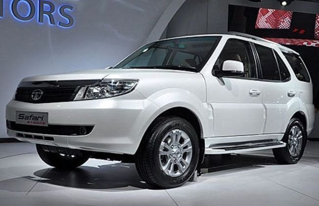 Tata Renders Safari Storme GS 800 SUV为印度军队