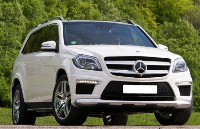 梅赛德斯Benz GL 63 AMG打破了封面