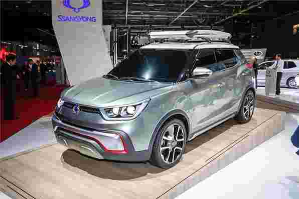 Ssangyong x100被称为Tivoli