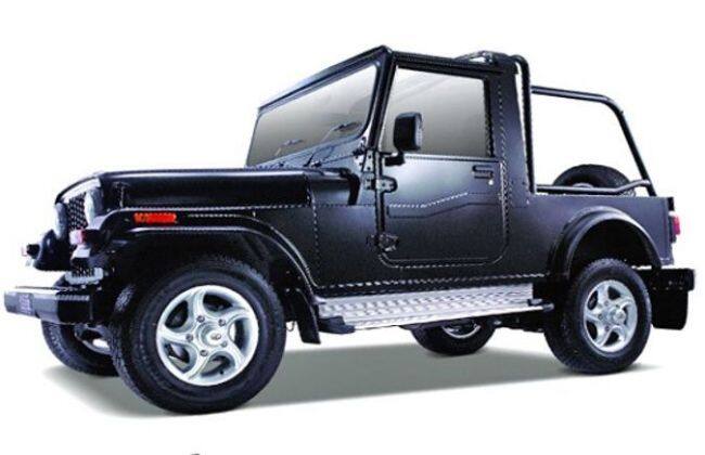 2012 Mahindra Thar 4x4推出发动机免疫机和rs。6.86 lakh.