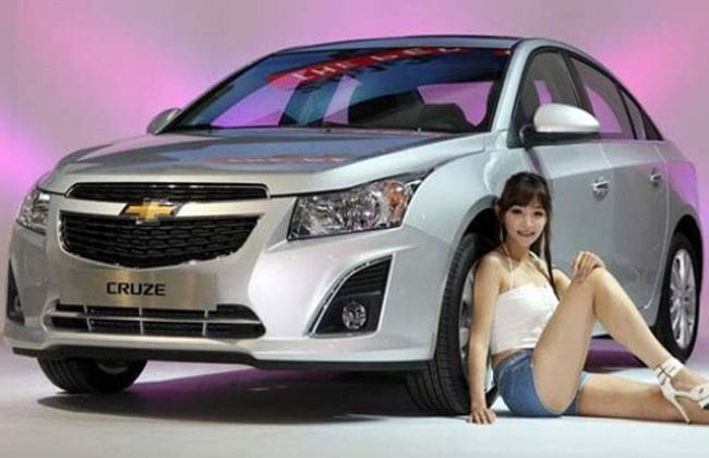 雪佛兰Cruze Facelift版推出在釜山电机节目中