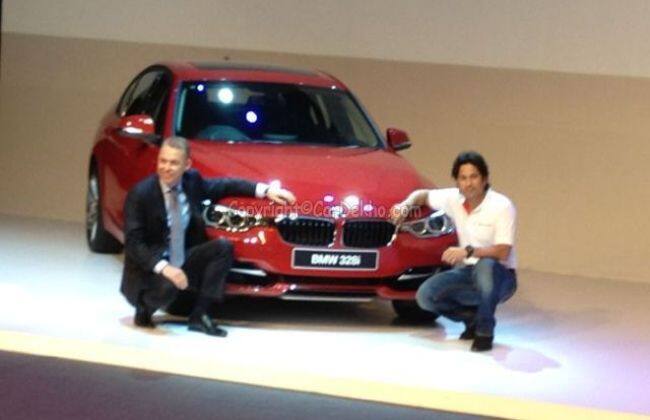 Sachin Tendulkar和BMW  - 来自新的3系列发射的视频