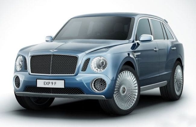 Bentley发布了Exp 9F Su的发动机规格