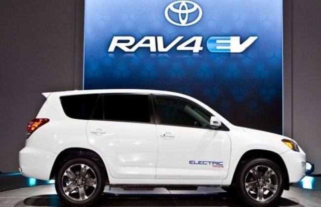 国际电动汽车研讨会见证了丰田RAV4电动SUV的首次亮相