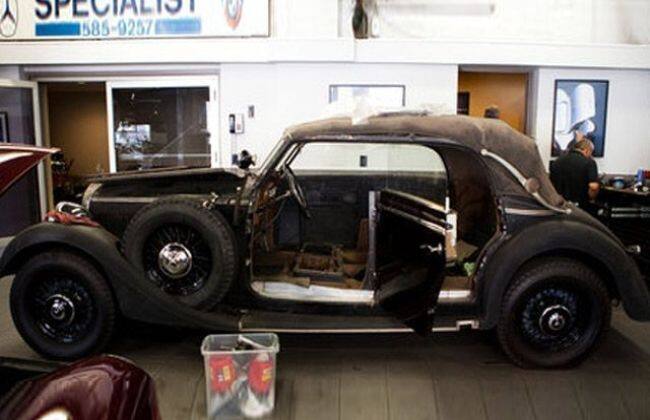 '希特勒的汽车'1942年梅赛德斯320敞蓬车D销售？