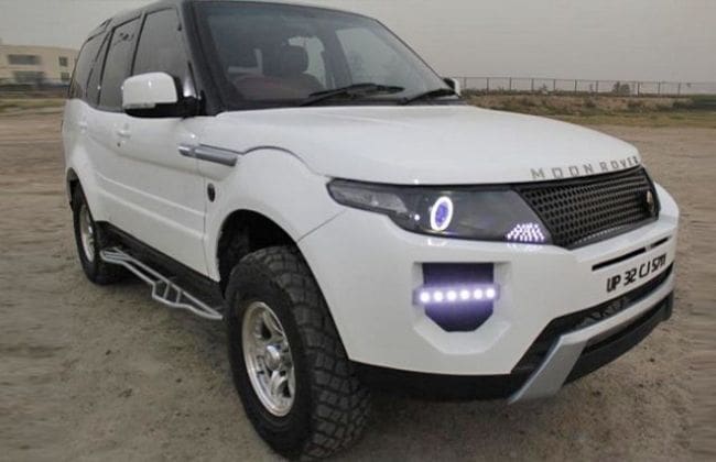 Tata Safari转换为月罗孚Evoque