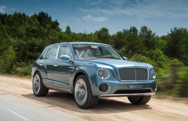 新的Bentley exp 9 F概念的图像正式