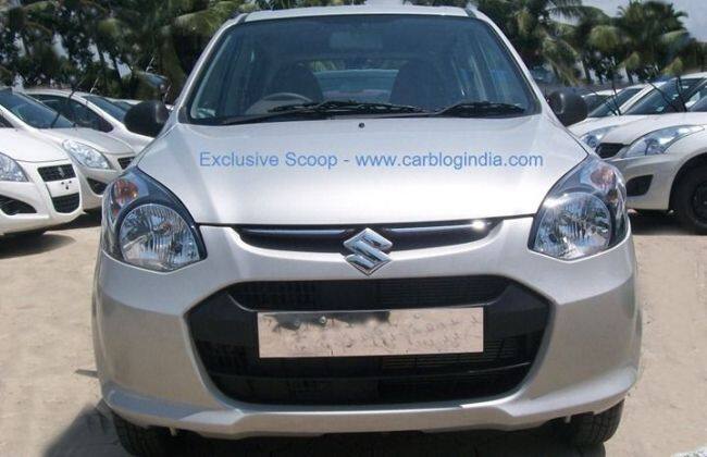 Maruti Alto 800 Interiors，Spy图片