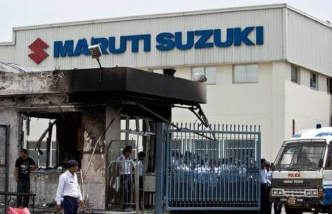 Maruti Manesar植物于8月21日恢复生产