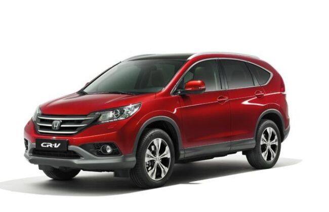 2013年初在印度发射新的本田CR-V;没有柴油版本