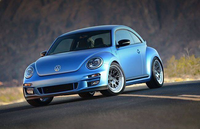 VW目前终极超级甲虫在Sema表演