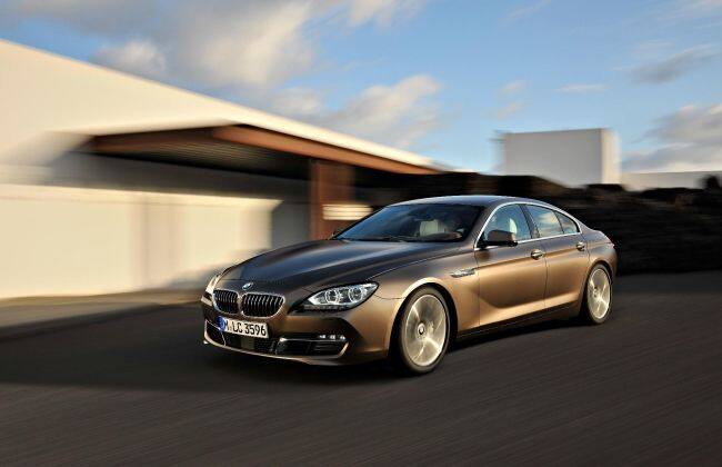 BMW 6系列Gran Coupe，公司的前4门明天推出（11月8日）在印度