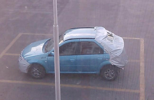 Mahindra Verito Compact Sedan Spied;击中或没打中？