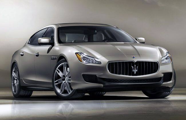 2013 Maserati Quattroporte正式揭示：外部和室内图像