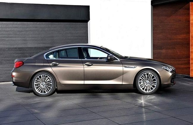 BMW 6系列Gran Coupe于卢比推出。86.40 lakh.