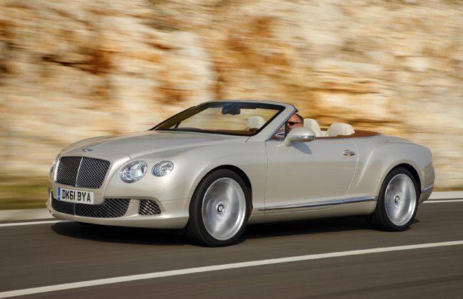 Bentley Continental GT敞篷车颁发“自动奖杯2012”