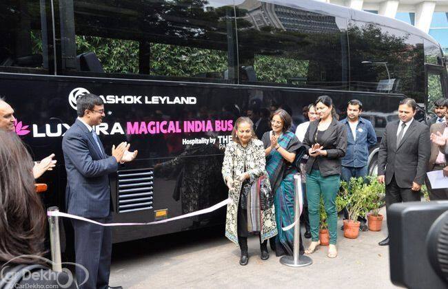 Ashok Leyland Lulla Magical India：推出了一辆私人喷气式电汇巴士