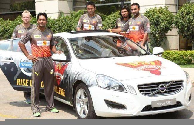 沃尔沃汽车印度赞助IPL队海德拉巴郡阳光