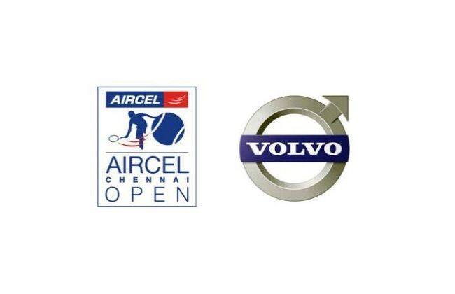 Volvo与Aircel for Chennai Open 2013的合作伙伴