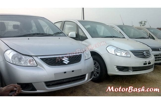 2013 Maruti Suzuki SX4整容在经销商处发现，即将推出？