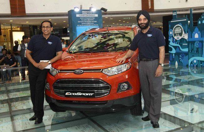 在印度制造的福特Ecosport将出口到40个国家