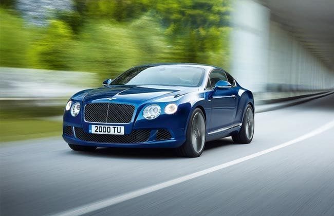 Bentley Continental GT Speed在印度推出